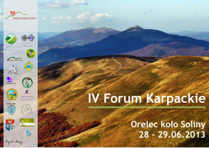 IV Forum Karpackie - Orelec, 28-29 VI 2013 r.